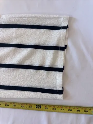 Black And White Striped Dress Pants/Trousers Brand New Size Medium Women’s thumbnail 7
