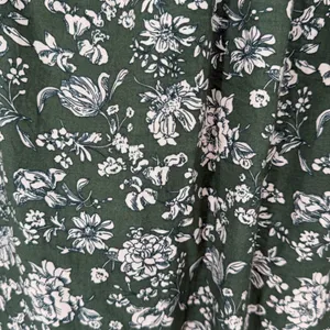 The Nines by Hatch Womens Green Floral Long Sleeve Tiered Maxi Dress Small‎ thumbnail 3