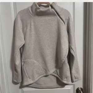 Athleta Cream Cowl Neck Sweater thumbnail 2