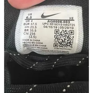 Nike Air Zoom Pegasus 36 Shield Women Black Sneakers Size 6.5 Running Jogging thumbnail 8
