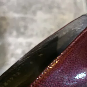 Stuart Weitzman Burgundy Peep-Toe Heels Size 6M thumbnail 7