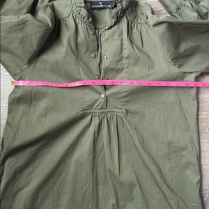 Tuckernuck Pomander Place Green Claiborne Dress Small thumbnail 11