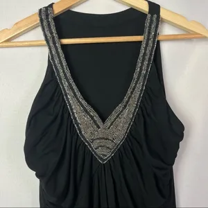 Boutique Y2K Beaded V-Neck Tank Top M‎ thumbnail 3