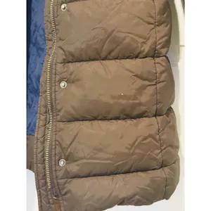 Vintage Y2K Abercrombie Puffer Jacket Hooded Parka Coat Womens M Brown Bella thumbnail 8