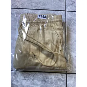 True Religion Women Khaki Jogger Pants Elastic Waist Drawstring Tan Size S thumbnail 9