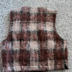 Banana Republic Checkered Wool + mohair Vest thumbnail 7