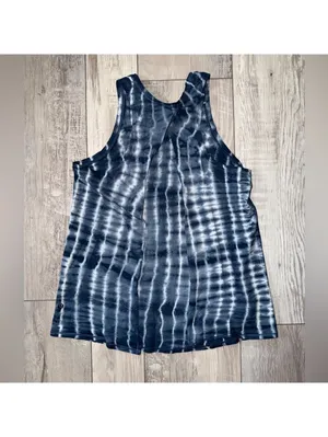 Lululemon All Tied Up Retro Eco Aesthetic Fly Away Tank Cotton Tie Dye 4-6 small thumbnail 3