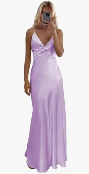 Lavender Prom Dress Purple Size XS thumbnail 1