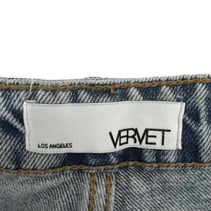 NWT Vervet Distressed Straight Leg Jeans Blue Denim Raw Hem V2404 Size 28 thumbnail 6