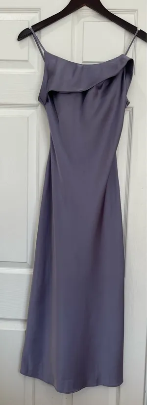 Lavender Satin Maxi Dress - XS thumbnail 5