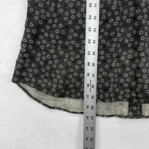 LoveShackFancy XS Floral Mock Neck Blouse‎ Long Sleeve Top Boho Chic NWOT thumbnail 3