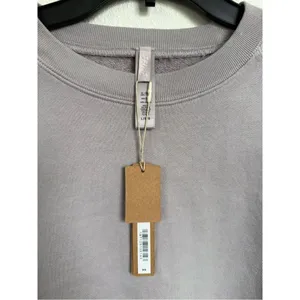 SKIMS French Terry Shrunken Crew Sweatshirt Mineral Gray L NWT thumbnail 9