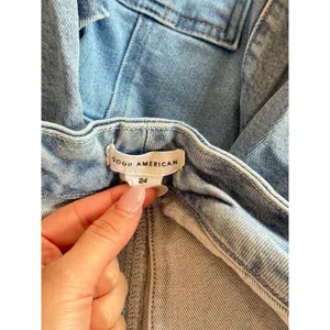 Good American Good Flare Trouser Indigo 551 Blue Womens Size 24 thumbnail 9