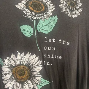 Originality Gray Sunflower Tee Size M thumbnail 5