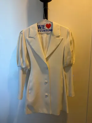 House of CB White Blazer Dress thumbnail 3