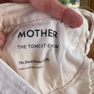 Mother Women's The Tomcat Chew Jeans Peach Wash Button Fly Size 25 thumbnail 11