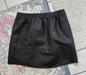 Urban Outfitters Urban Renewal Leather Mini Skirt thumbnail 2
