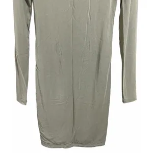 Wilfred Aritzia Lydia Ruched Mini Bodycon Dress‎ Sage Green Women's Size Small thumbnail 6