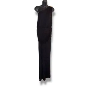Venus off shoulder chain detail jumpsuit thumbnail 8