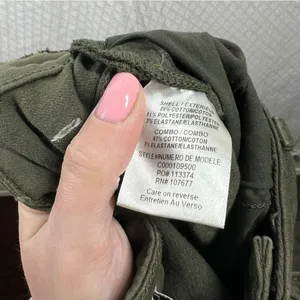 Alice + Olivia Green Mid‎ Rise Flare Jeans thumbnail 6
