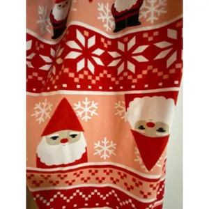 Joyland Christmas Santa Gnome Snowflakes Pajama Legging Pants Women's Sz XL thumbnail 4