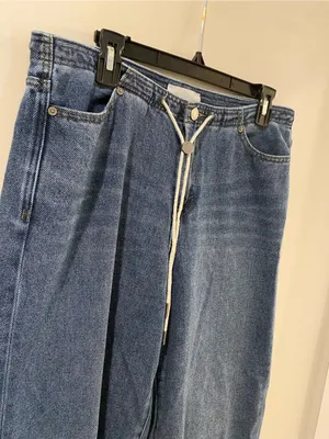 Anthropologie- Habitual Jade Drawstring Wide-Leg Jeans - Size 30/10 thumbnail 3