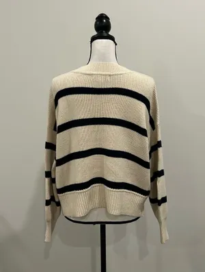 And Now This Striped Sweater White Size M thumbnail 3