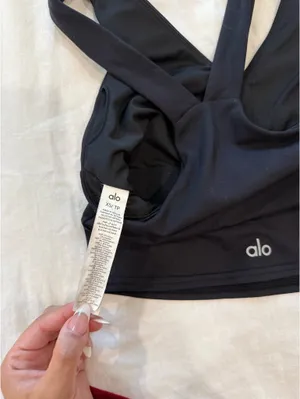Alo Yoga Airbrush Real Bra Tank XS thumbnail 4