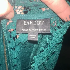Bardot green lace panel US8 night out mini dress thumbnail 7