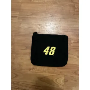 Race Ready Lady Nascar Canvas Zippered Bag #48 Black thumbnail 5