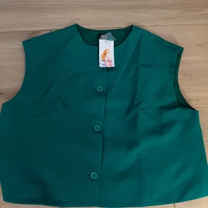 PRETTYGARDEN NEW Green Dressy Career Suit Vest Blazer 2X thumbnail 8