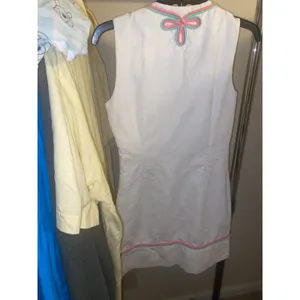 Vineyard vines embroidered white shift tunic dress size 2 thumbnail 4