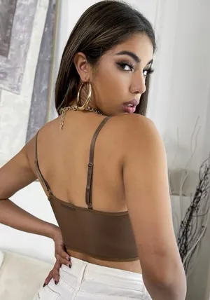 Lace Top Brown thumbnail 2