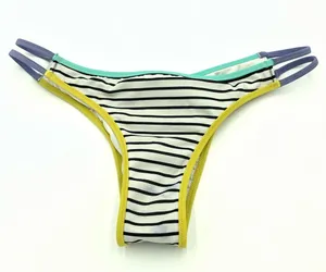 Victoria’s Secret Striped Push Up Racer Back Bikini Set Size 34D/M thumbnail 2