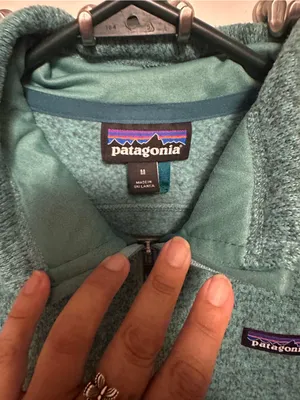 Patagonia Teal Full-Zip Fleece Vest thumbnail 6