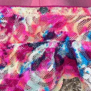 PINK lace padded bralette thumbnail 4
