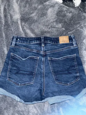 American Eagle Crossover Denim Shorts thumbnail 5