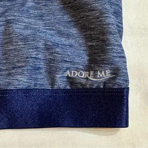 Adore Me Blue Gray Sports Bra Large Activewear Athleisure Gym Workout Yoga thumbnail 2