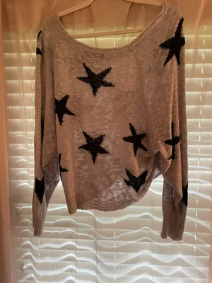 Boutique Cropped Star Sweater thumbnail 3