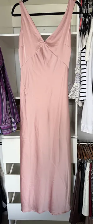 A New Day Pink Dress Maxi thumbnail 1
