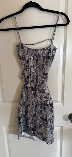 Tiger Mist Keelis Dress XS Body Con Strappy Open Sides XS thumbnail 1