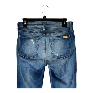 7‎ For All Mankind Jeans Women 27 Medium Wash Denim Distressed The Ankle Skinny thumbnail 5