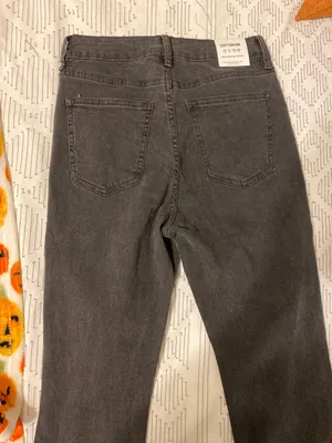 Black High Waisted Skinny Jeans thumbnail 3