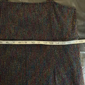ASOS cami dress in rainbow glitter sparkly bodycon mini dress size 12 thumbnail 14