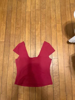 going out top Red Size M thumbnail 2