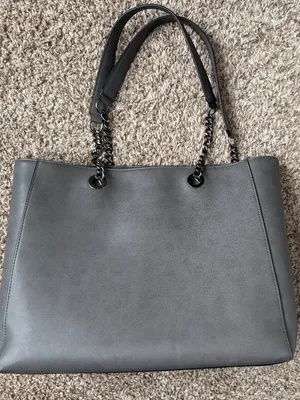 Zysun Women's 15" Laptop Tote Bag Grey thumbnail 3