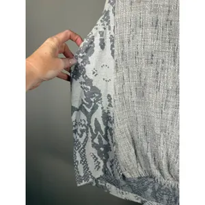 Akemi + Kin Textured Sleeveless Tank Snake Print‎ High Low Boho Anthropologie thumbnail 6