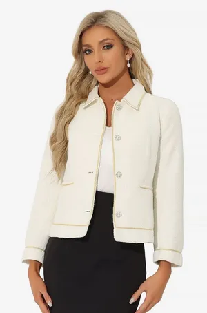 Elegant Women’s Blazer /Jacket in gorgeous fabric thumbnail 1