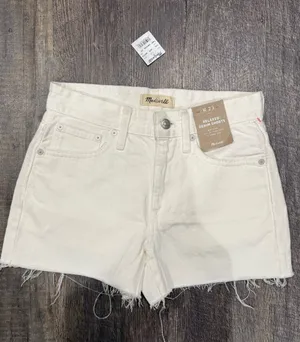 Madewell Mid rise Relaxed Fit Denim Shorts thumbnail 1