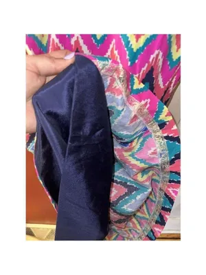 Lilly Pulitzer Chevron Sherlynn Hearts A Flutter Dress Sleeveless thumbnail 7